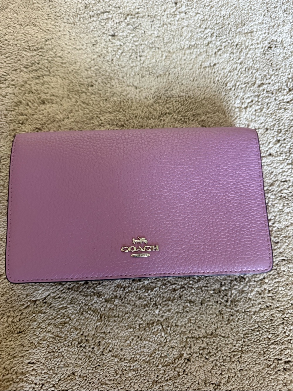 Coach Wallet Purple